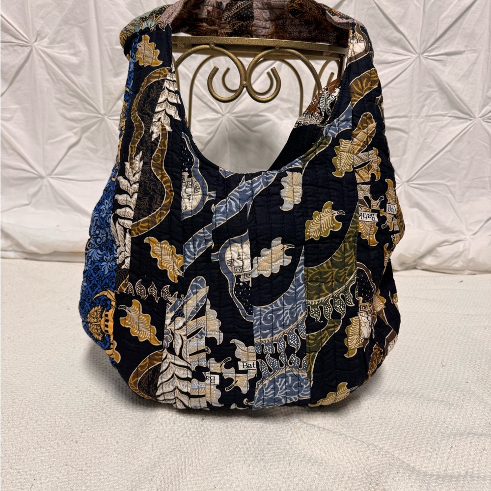 Nwot Patchwork Boho Bag - Multicolor - image 1